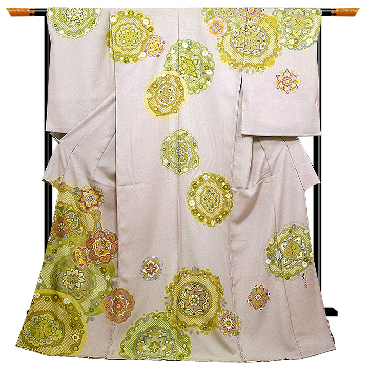 【松井青々×訪問着】手描き京友禅の世界をトップで走り続ける随一の作家「松井青々」氏の訪問着が入ってまいりました!