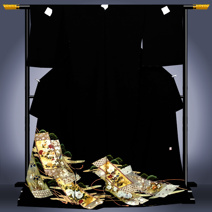 【内と良×黒留袖】またまた内と良の登場です!本日は訪問着ではなく黒留袖のご紹介でございます。 【内と良×黒留袖】またまた内と良の登場です!本日は訪問着ではなく黒留袖のご紹介でございます。