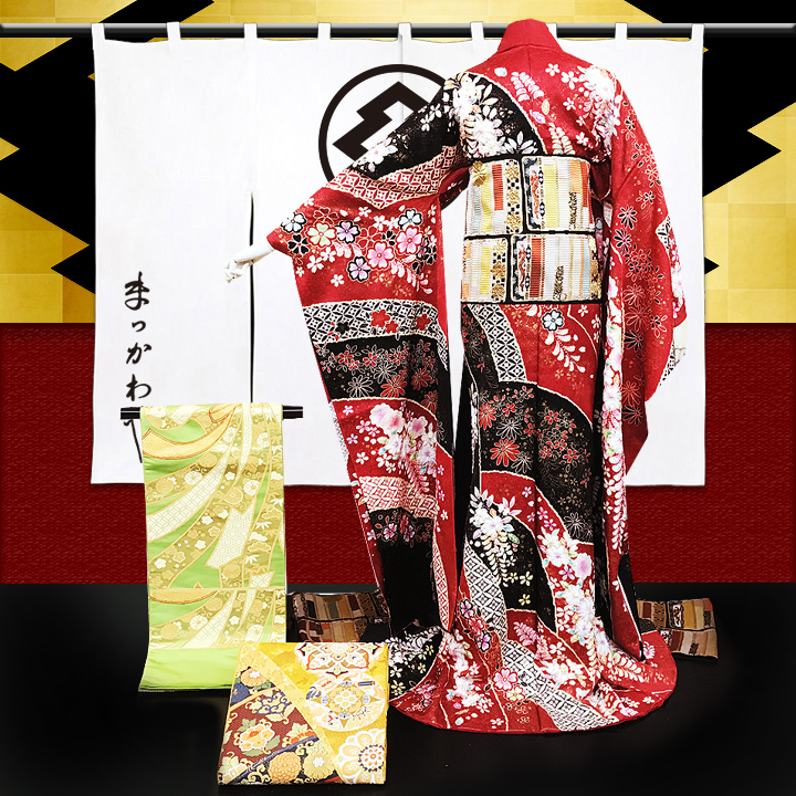 【華やかな伝統古典コーデ】振袖専門サイトMATSUKAWAYAの提案するプロがお見立てたコーディネートはこちら♪ 【華やかな伝統古典コーデ】振袖専門サイトMATSUKAWAYAの提案するプロがお見立てたコーディネートはこちら♪