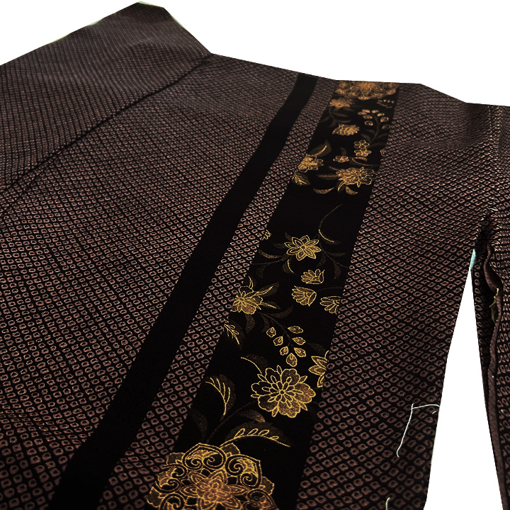 金彩師「板倉宏美」本金箔で描かれた美しい大人の訪問着