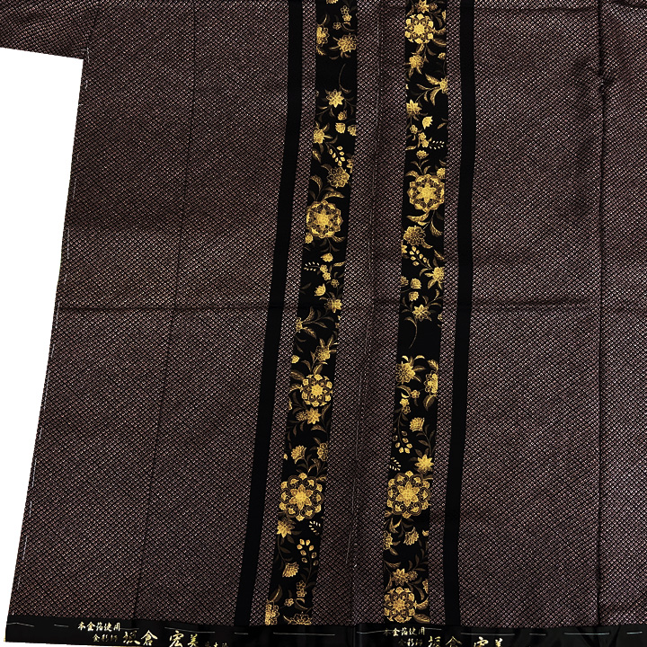 金彩師「板倉宏美」本金箔で描かれた美しい大人の訪問着