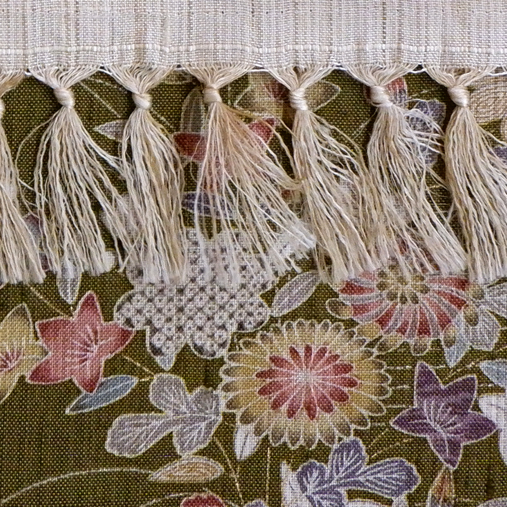 しょうざん　生紬訪問着【茶屋辻】