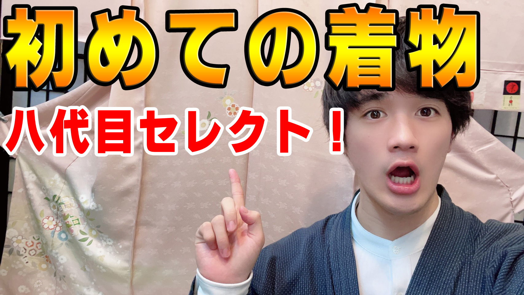 初めてのお着物に迷ったらこれをオススメします！【八代目セレクト訪問着】