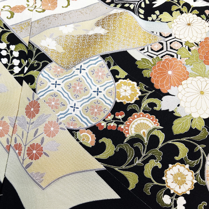古典の美で魅了する華やかさ「内と良」京友禅黒留袖