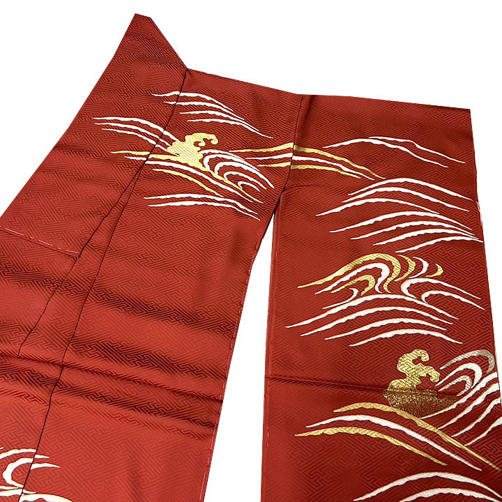 仁左衛門　染の北川　特選振袖【荒波】