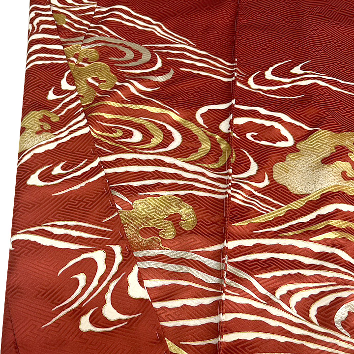 仁左衛門　染の北川　特選振袖【荒波】