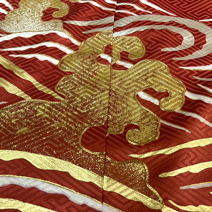 仁左衛門　染の北川　特選振袖【荒波】