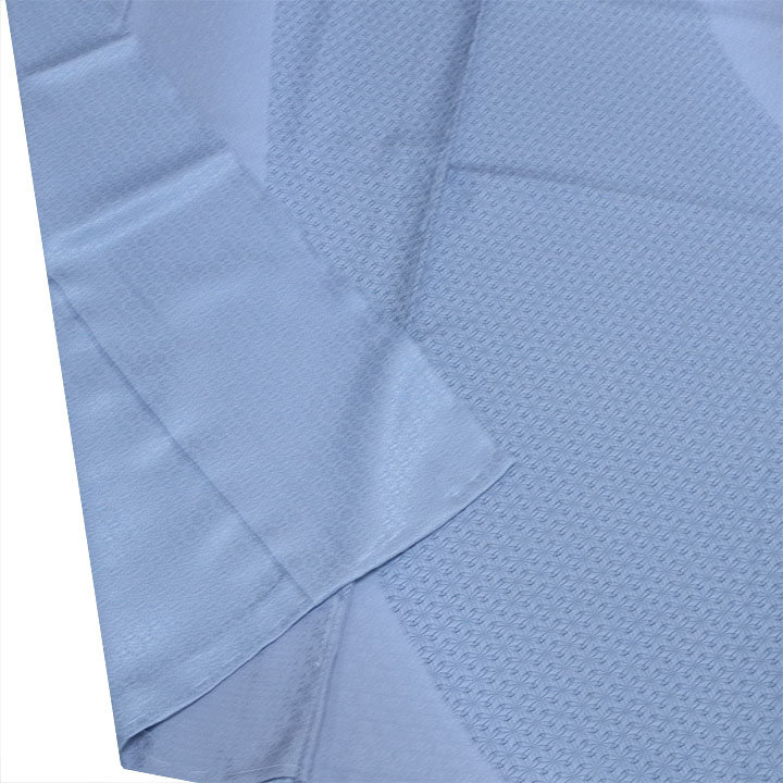 五嶋紐ブランド　正絹訪問着【紫　雪輪に七宝】