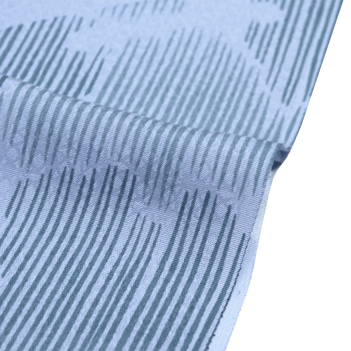 五嶋紐ブランド　正絹訪問着【紫　雪輪に七宝】