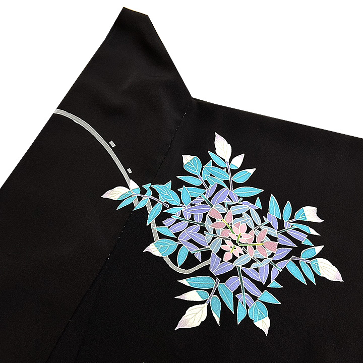 胡桃」の上品で美しい魅力漂う特選訪問着 本加賀友禅作家「杉浦