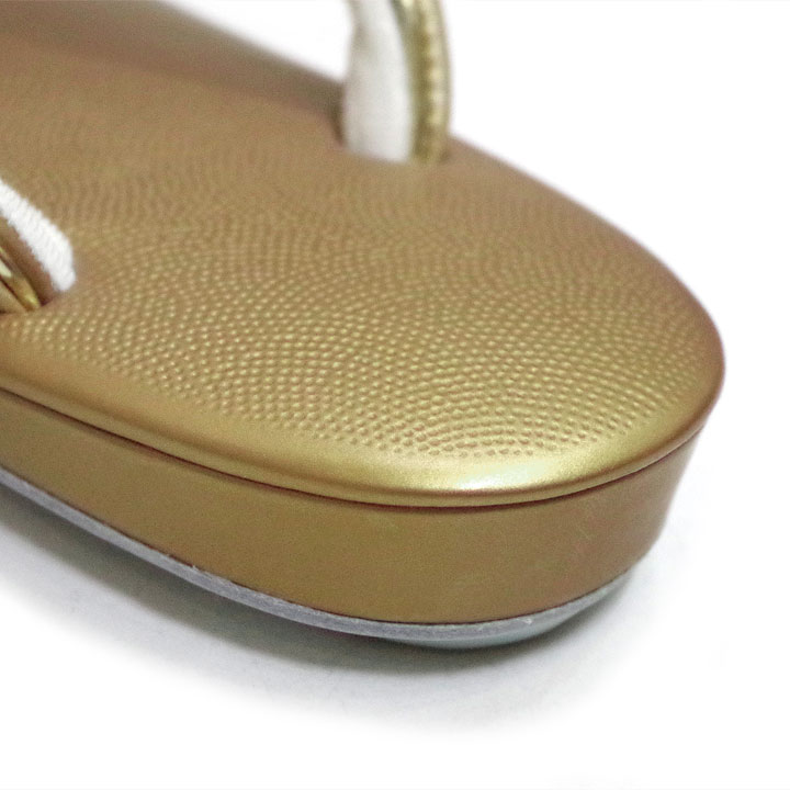 運転しやすい　特別に作らせた特注草履　京の鬼才 池口平八ブランド高級草履【パンプキン】