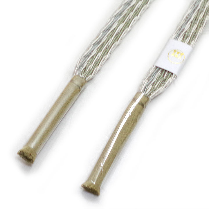 夏物　紐の渡敬謹製　帯締め【青×緑】