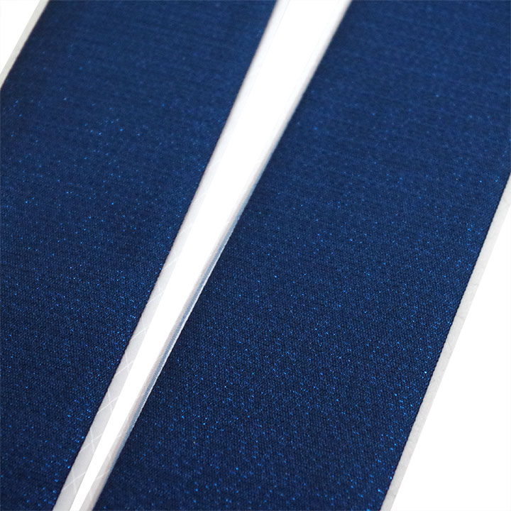 重ね衿【ラメ・ブルー】