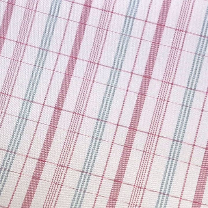 正絹御召反【縞　赤】