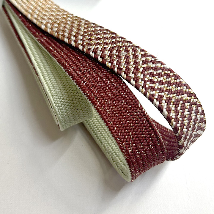 ひろさわ　手ぐみ　長尺帯締め【No,2】