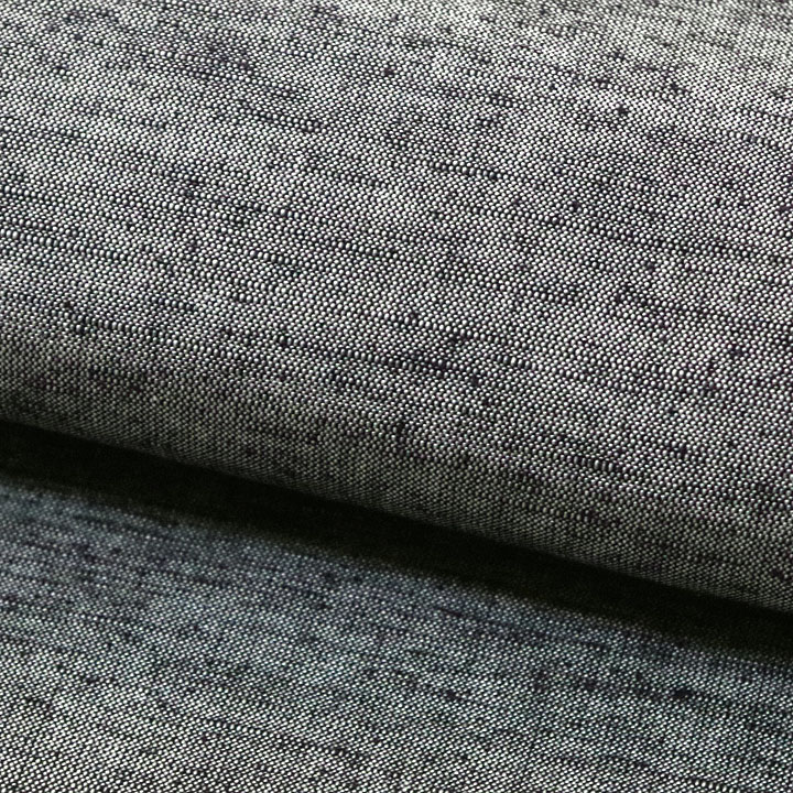 無地感のカッコ良さ 広幅の高級男物アンサンブル御殿紬【グレー】