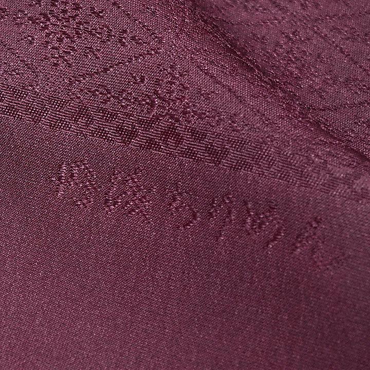 正絹丹後ちりめん　２色帯揚げ【紫　緑】