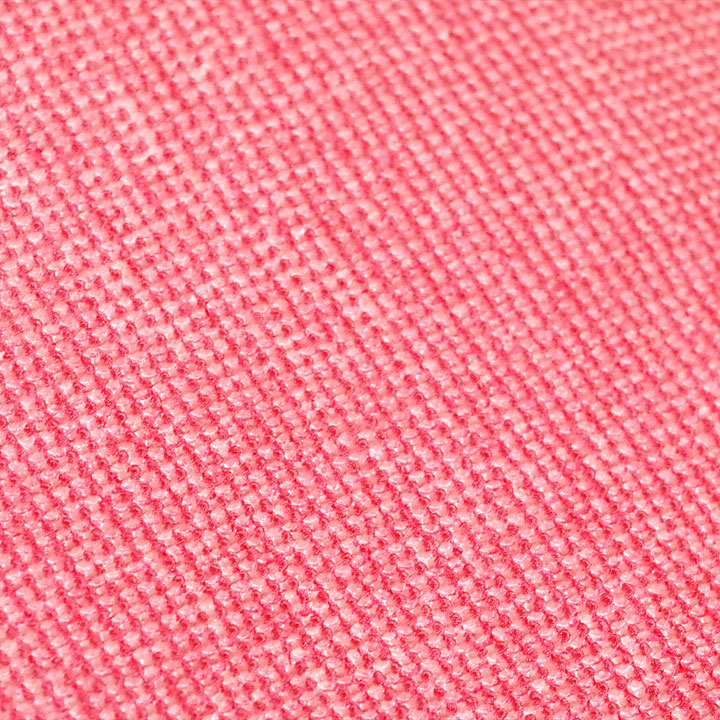 シンプルな可愛いピンク色　手絞りによる正絹絞り帯揚げ