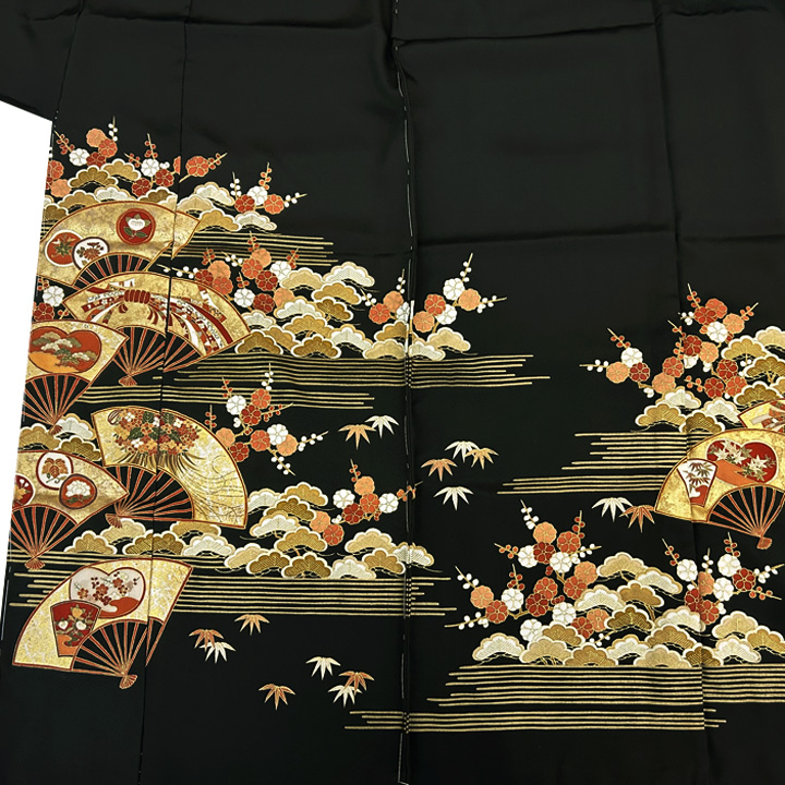 格式高い古典の美　京都の一流染匠が創作した黒留袖 - ウインドウを閉じる