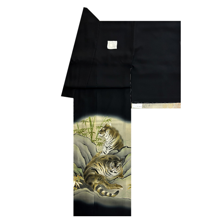 京都が誇る一流ブランド「染の北川」最高級黒留袖 - ウインドウを閉じる