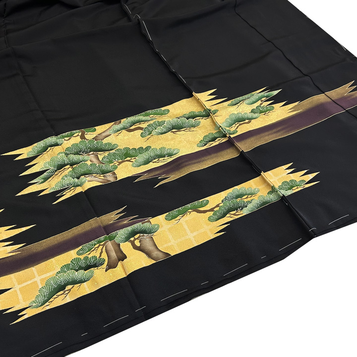 気品のある和デザイン　京都の一流染匠が創作した黒留袖