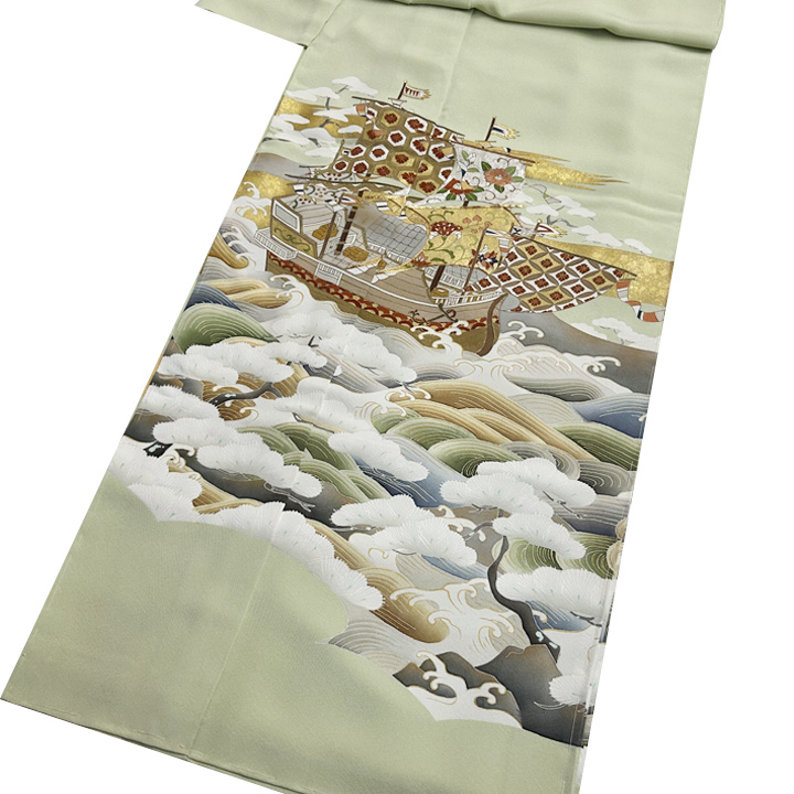 京都が誇る一流ブランド「染匠市川」迫力のある色留袖