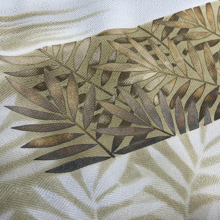 無線友禅の最高傑作　西山謙一「に志山染匠」特撰色留袖