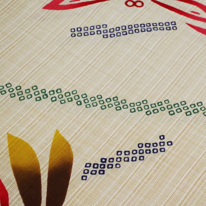 伝統ある染色が素敵な「注染そめ」浴衣反【浅黄色　トンボ】