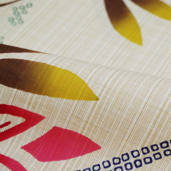 伝統ある染色が素敵な「注染そめ」浴衣反【浅黄色　トンボ】