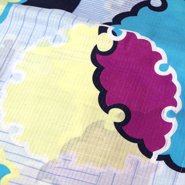 1 長襦袢　反物　小松ちりめん　雪輪 1 長襦袢 反物 小松ちりめん 雪輪