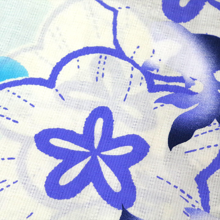 プレタ浴衣　LIP STAGE【梅　寒色】