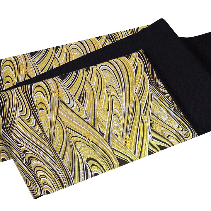 服部織物謹製 西陣織袋帯【流水】 [241021-ho-28] - ￥158,000