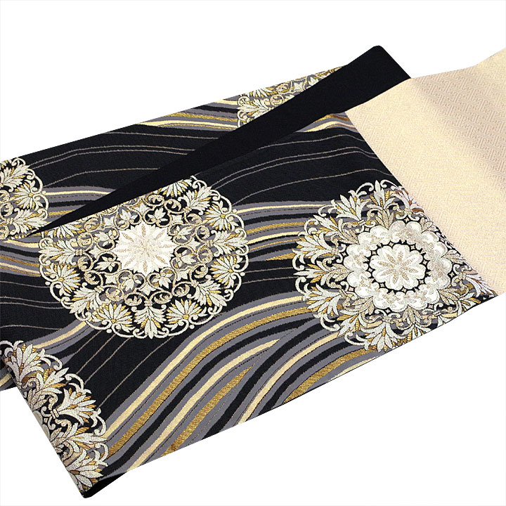 大光謹製 西陣織袋帯【鏡裏文様】 [250531-huobi-1] - ￥58,000