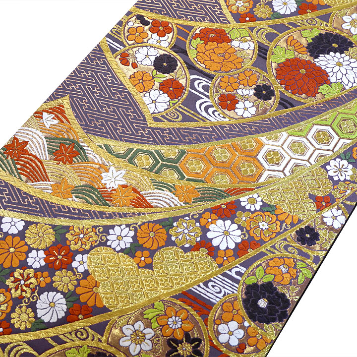 ふくい謹製　西陣織　唐織錦袋帯【熨斗】