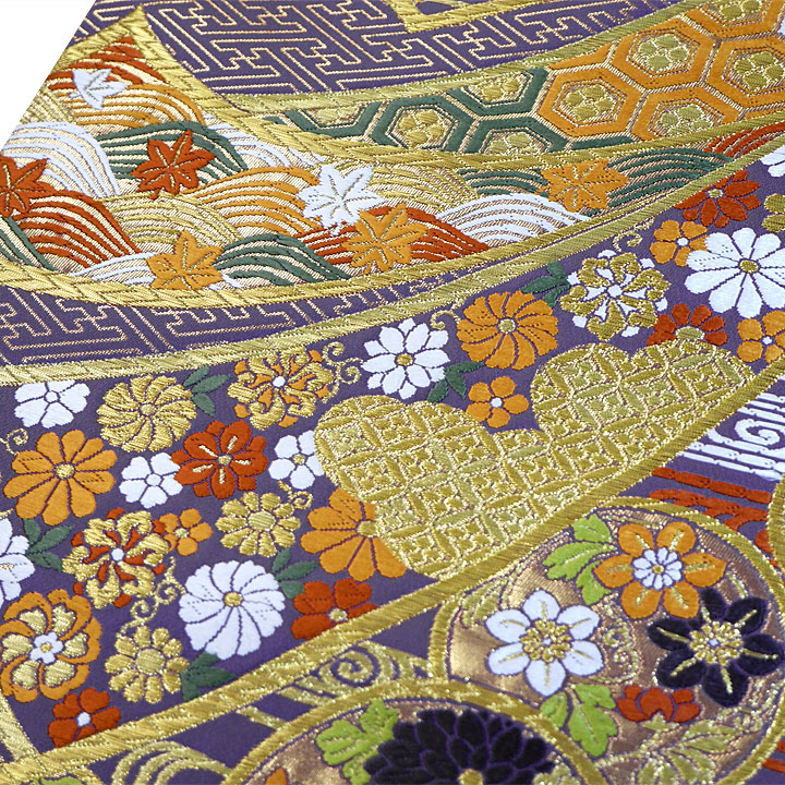 ふくい謹製　西陣織　唐織錦袋帯【熨斗】