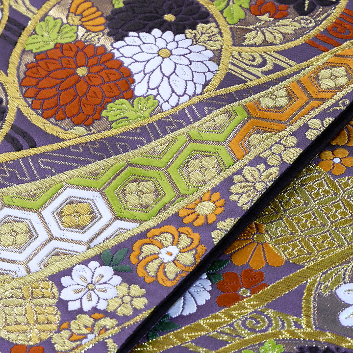 ふくい謹製　西陣織　唐織錦袋帯【熨斗】