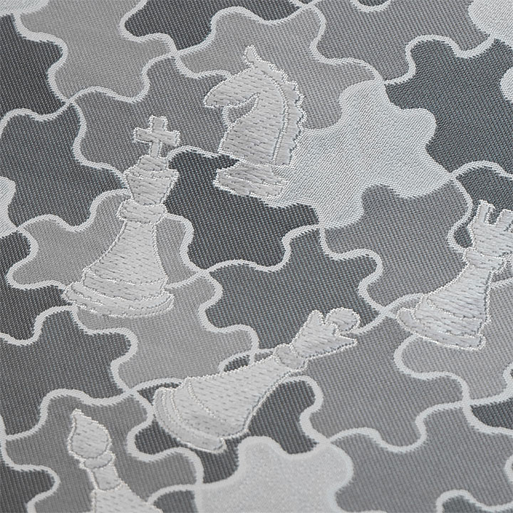 まいづる謹製　西陣織　九寸名古屋帯【チェス】