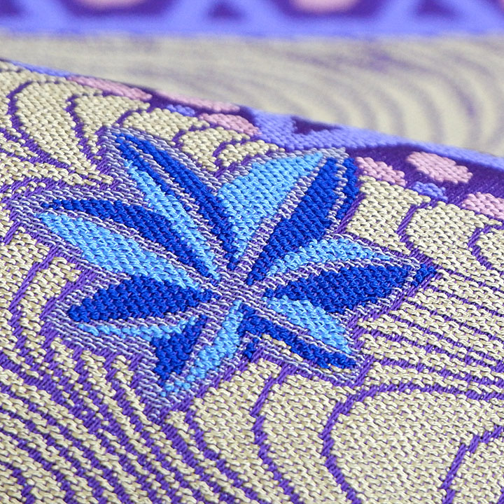 西陣織おおば 　いまおり袋帯【流水と紅葉】　