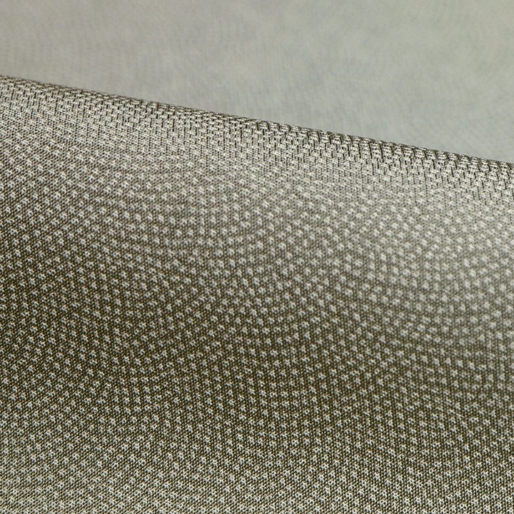 菱屋六右衛門謹製　両面御召 パールトーン加工済【ぼかしグレー】