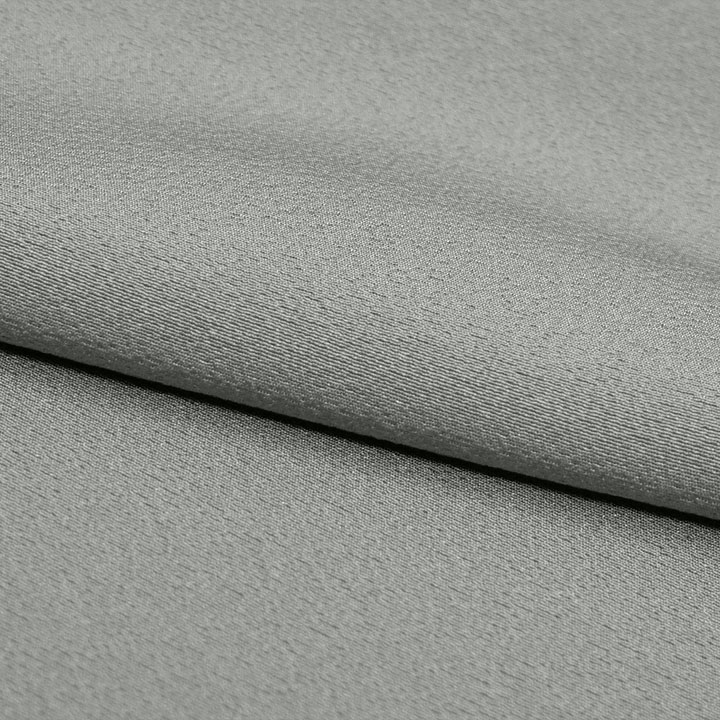 正絹 堅牢草木染 色無地反【グレー】B反