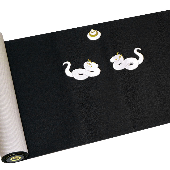 西村織物　博多織八寸帯【白蛇】