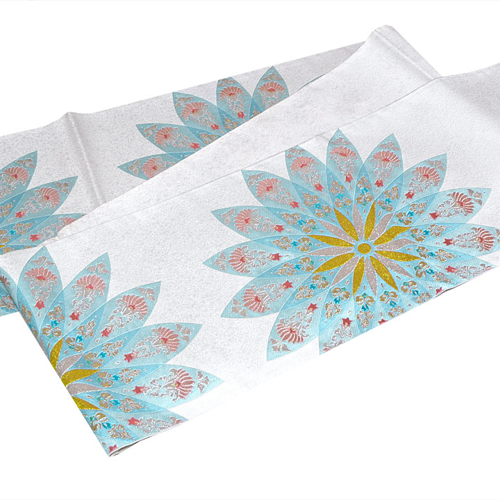 福絖織物　博多織袋帯【花富貴】