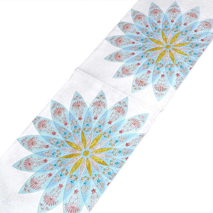 福絖織物　博多織袋帯【花富貴】