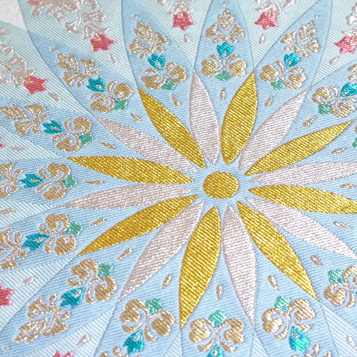 福絖織物　博多織袋帯【花富貴】