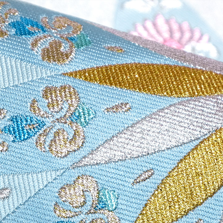 福絖織物　博多織袋帯【花富貴】