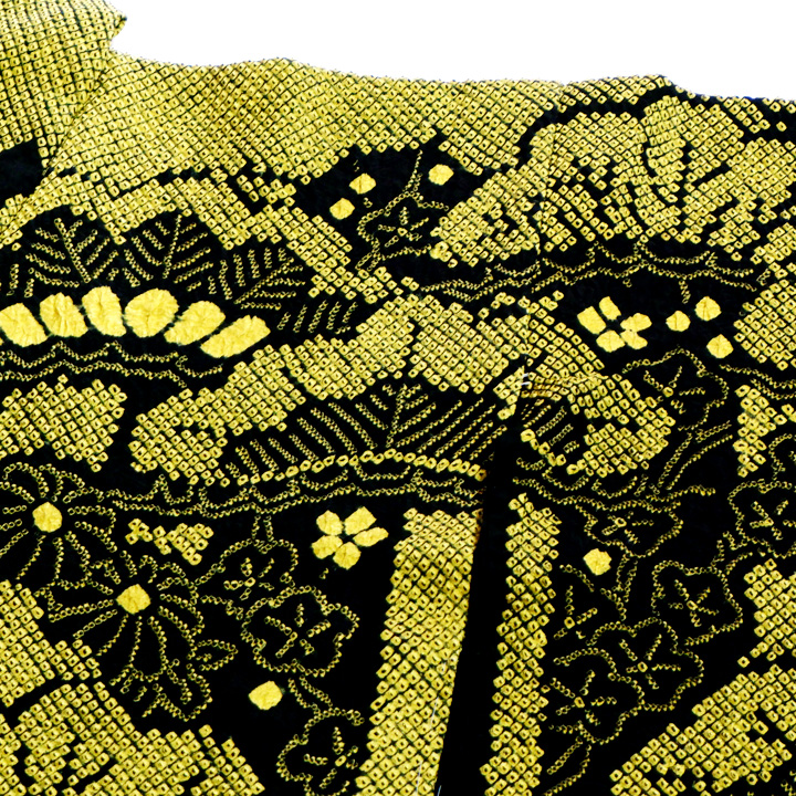 絞りの加藤　本疋田総絞り振袖【成長竹】