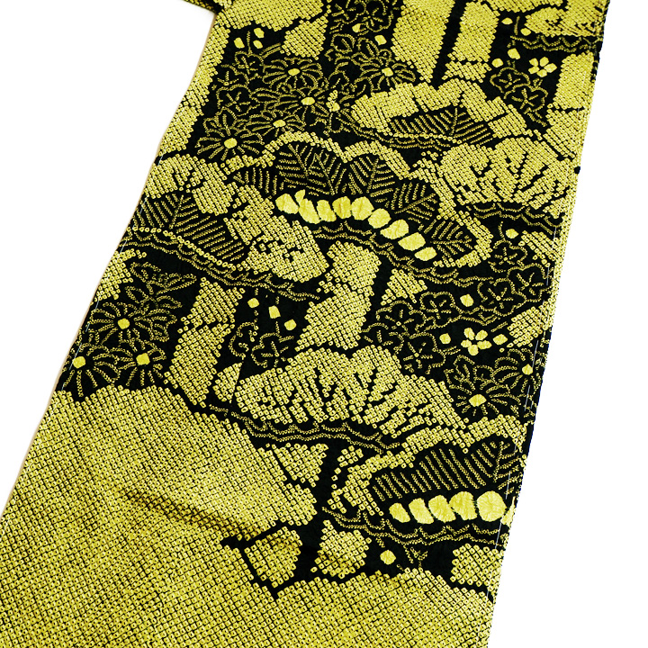 絞りの加藤　本疋田総絞り振袖【成長竹】