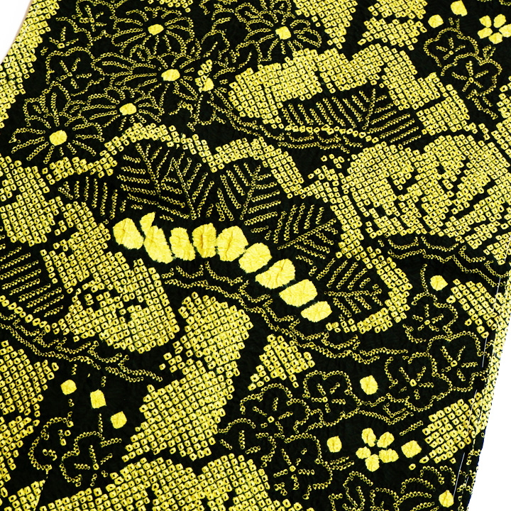 絞りの加藤　本疋田総絞り振袖【成長竹】