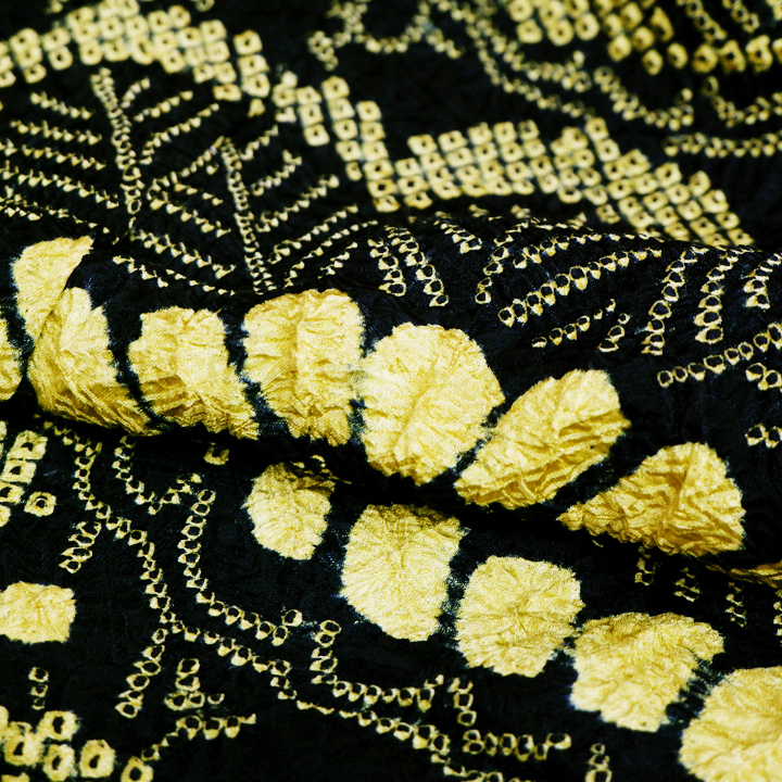 絞りの加藤　本疋田総絞り振袖【成長竹】