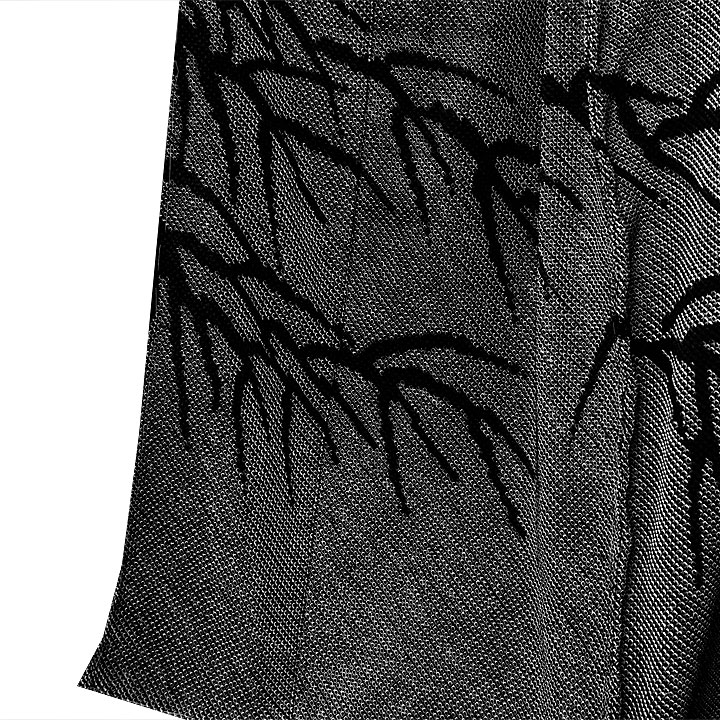 絞り加藤　鹿の子総疋田絞 最高級訪問着【ゆれる影葉】